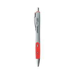 Universal Comfort Grip Gel Pen, Red Ink, Pack of 12