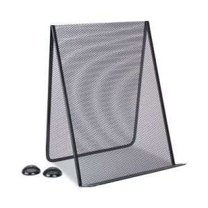 Universal Metal Mesh Document Holder Free Standing, 35 Sheet Capacity, Metal, Black